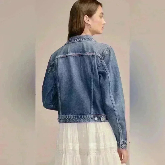 LUCKY BRAND BLUE JACKET SIZE S - Picture 3 of 7